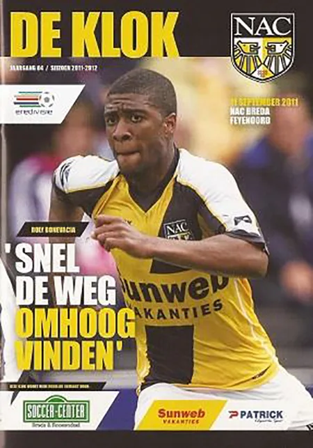 Programmaboekje NAC Breda – Feyenoord
