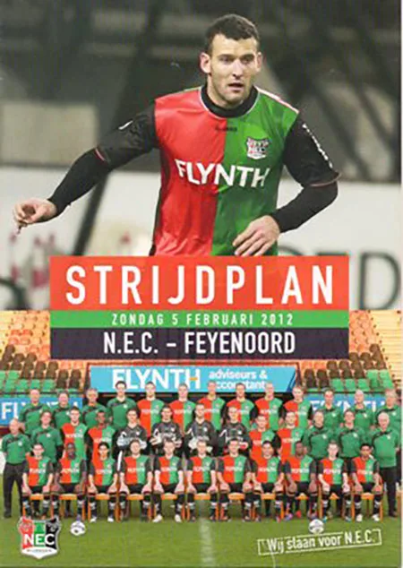 Programmaboekje SC NEC – Feyenoord