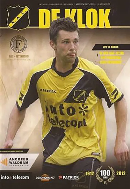 Programmaboekje NAC Breda – Feyenoord
