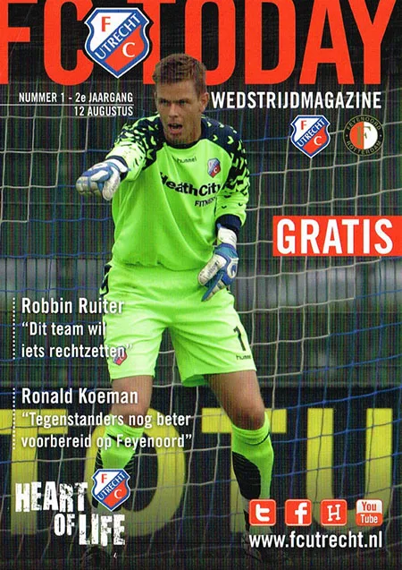 Programmaboekje FC Utrecht – Feyenoord