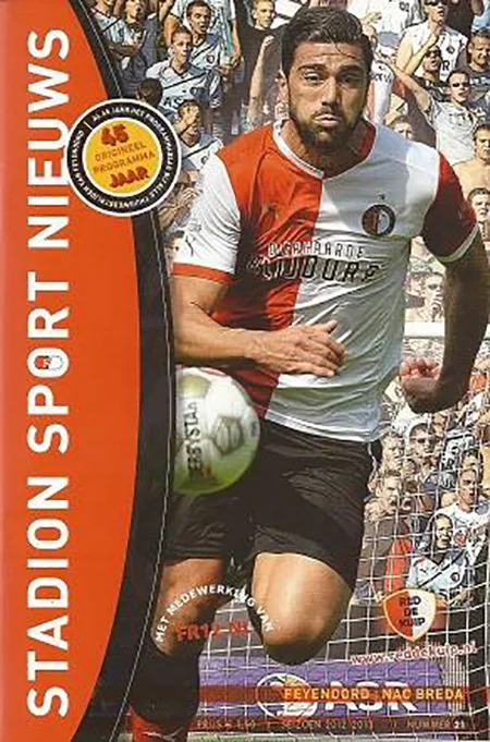Programmaboekje Feyenoord – NAC Breda