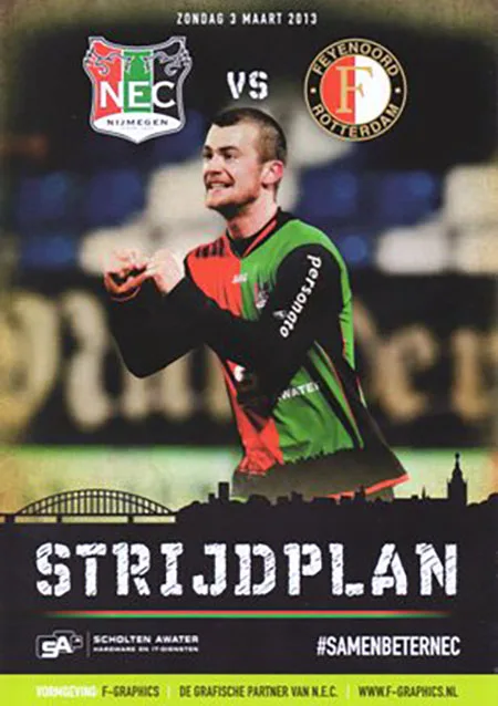Programmaboekje SC NEC – Feyenoord