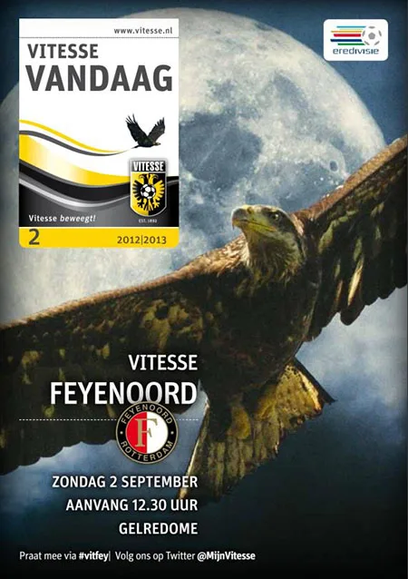Programmaboekje Vitesse – Feyenoord