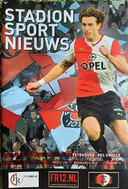 Programmaboekje Feyenoord – PEC Zwolle