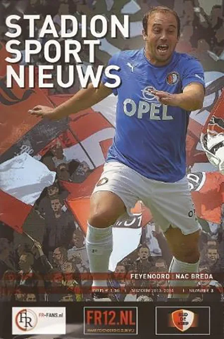 Programmaboekje Feyenoord – NAC Breda