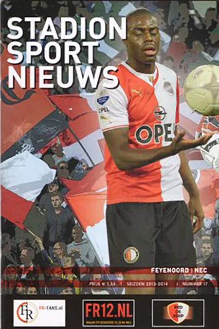Programmaboekje Feyenoord – SC NEC