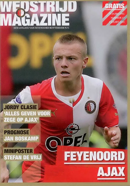 Programmaboekje Feyenoord – AFC Ajax