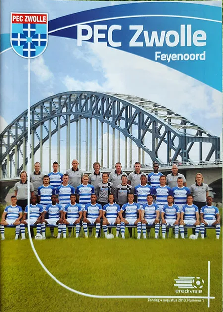 Programmaboekje PEC Zwolle – Feyenoord