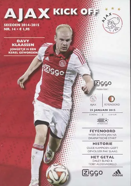 Programmaboekje AFC Ajax – Feyenoord