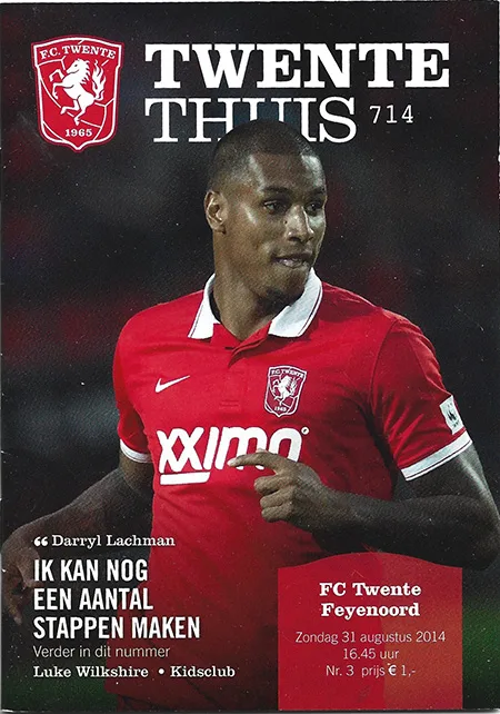 Programmaboekje FC Twente – Feyenoord