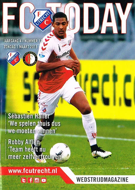 Programmaboekje FC Utrecht – Feyenoord
