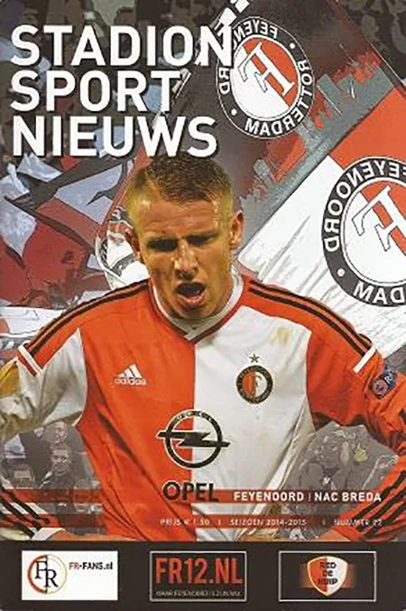 Programmaboekje Feyenoord – NAC Breda