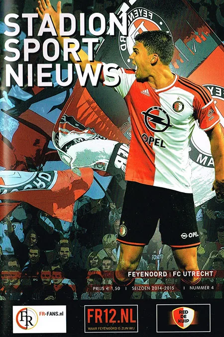 Programmaboekje Feyenoord – FC Utrecht