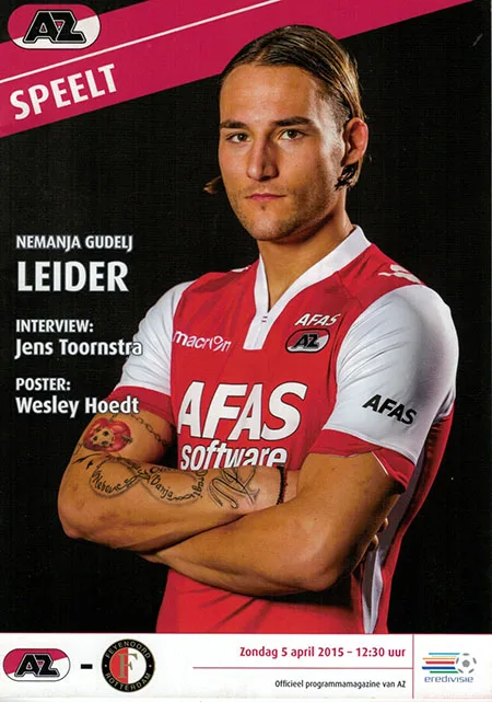 Programmaboekje AZ – Feyenoord