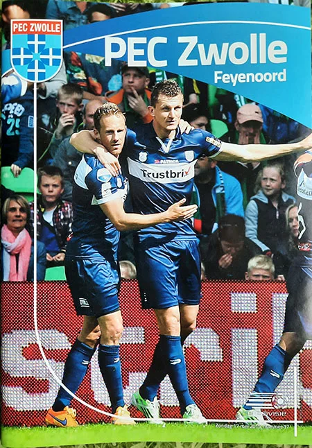 Programmaboekje PEC Zwolle – Feyenoord