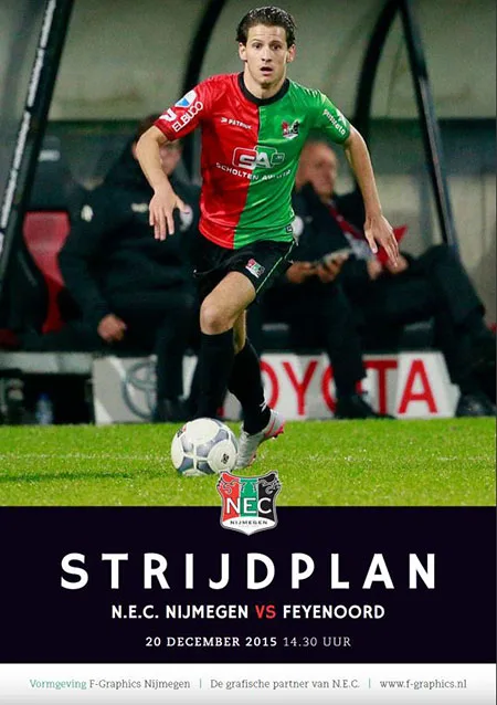 Programmaboekje SC NEC – Feyenoord