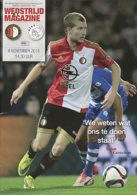 Programmaboekje Feyenoord – AFC Ajax