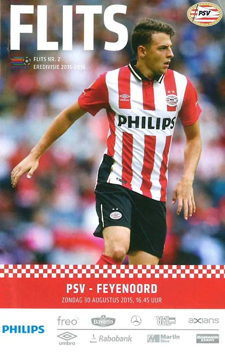 Programmaboekje PSV – Feyenoord