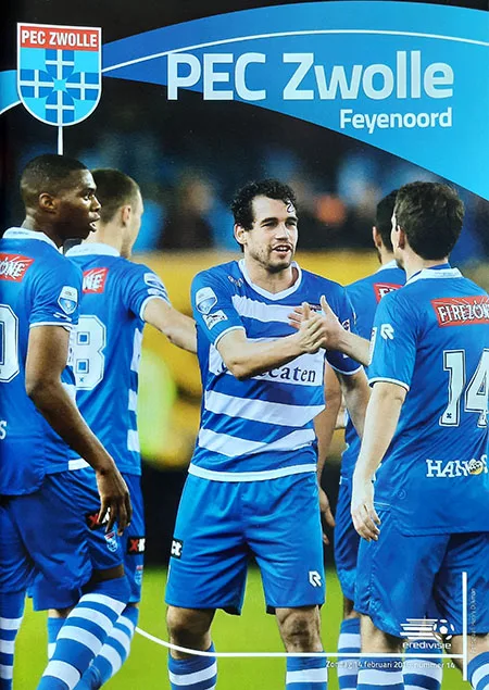 Programmaboekje PEC Zwolle – Feyenoord
