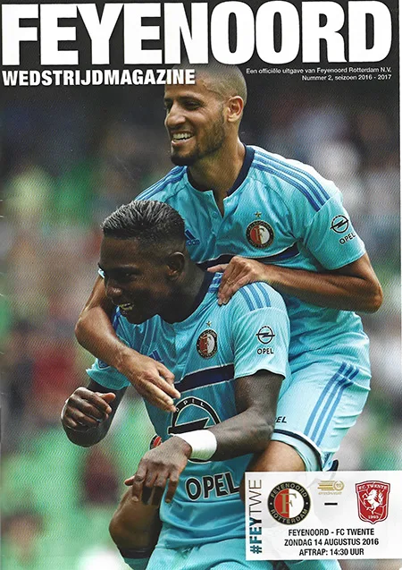 Programmaboekje Feyenoord – FC Twente