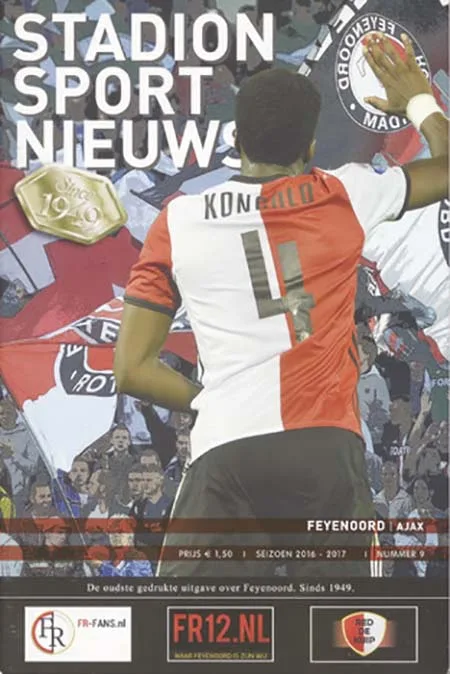 Programmaboekje Feyenoord – AFC Ajax