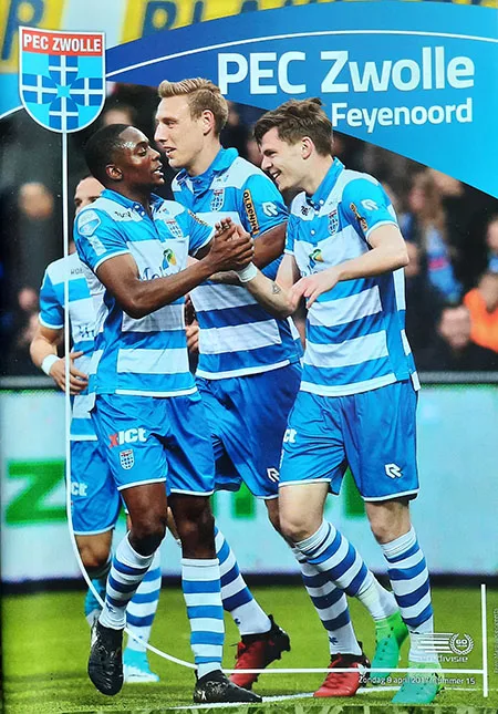 Programmaboekje PEC Zwolle – Feyenoord
