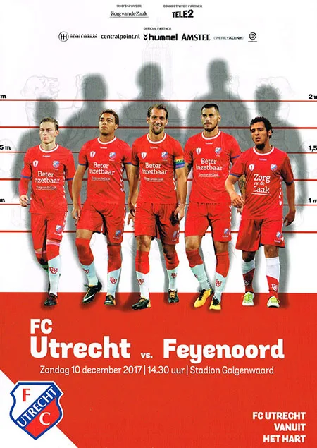 Programmaboekje FC Utrecht – Feyenoord