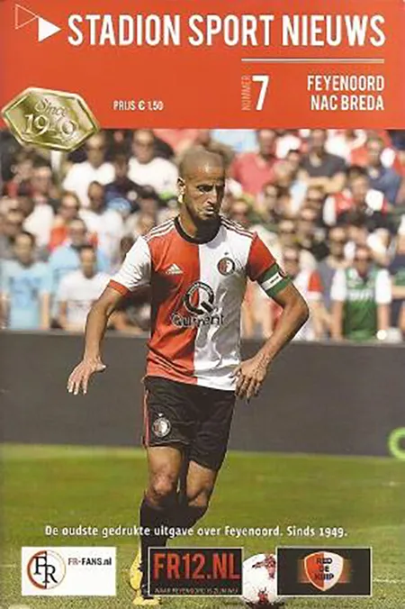 Programmaboekje Feyenoord – NAC Breda