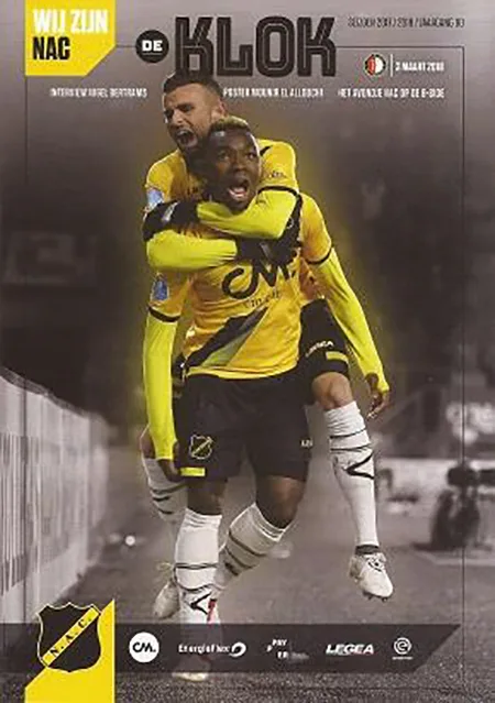 Programmaboekje NAC Breda – Feyenoord