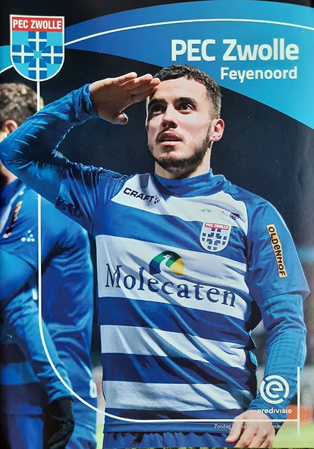 Programmaboekje PEC Zwolle – Feyenoord