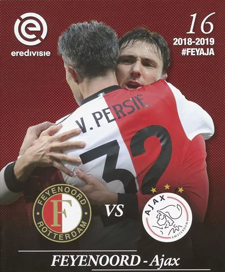 Programmaboekje Feyenoord – AFC Ajax