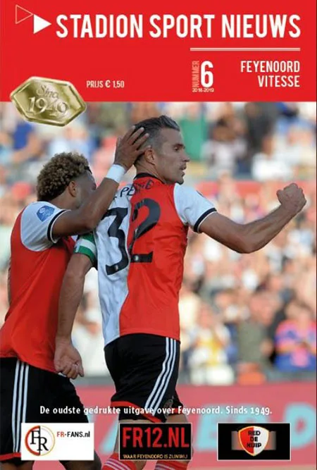 Programmaboekje Feyenoord – Vitesse