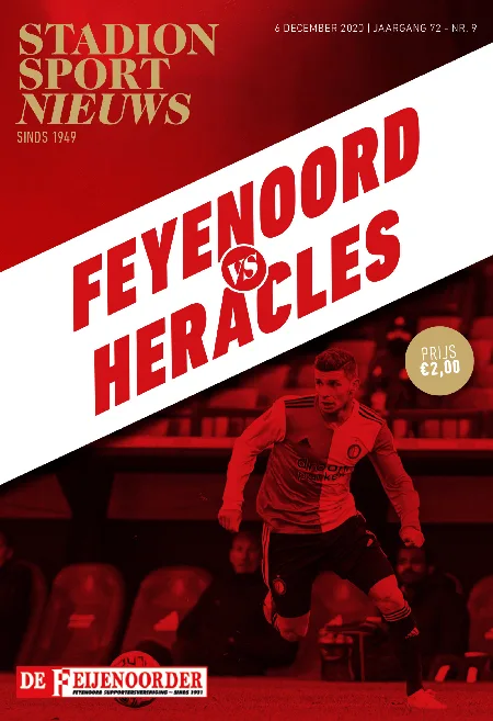 Programmaboekje Feyenoord – Heracles Almelo