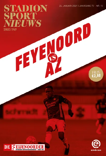 Programmaboekje Feyenoord – AZ