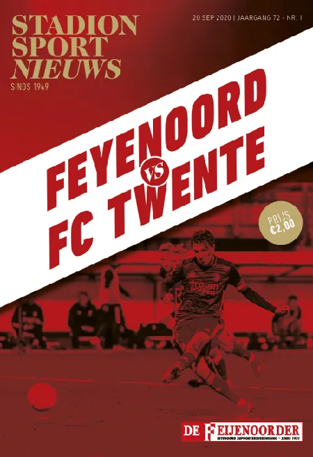 Programmaboekje Feyenoord – FC Twente