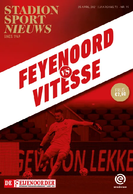 Programmaboekje Feyenoord – Vitesse