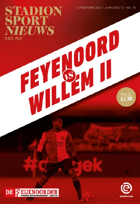 Programmaboekje Feyenoord – Willem II