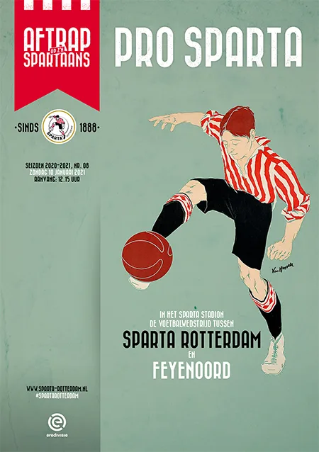 Programmaboekje Sparta Rotterdam – Feyenoord