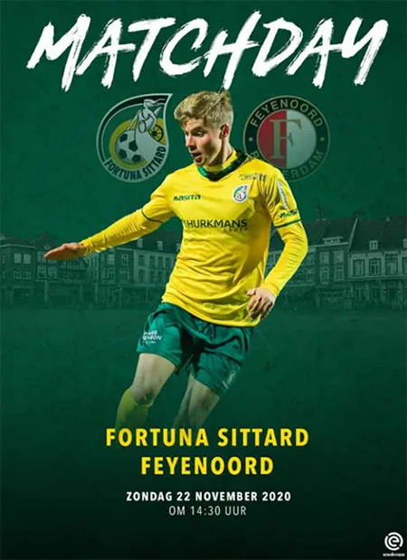 Programmaboekje Fortuna Sittard – Feyenoord