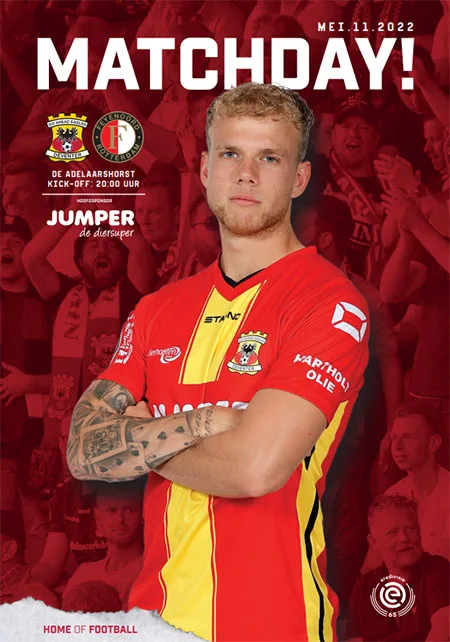 Programmaboekje Go Ahead Eagles – Feyenoord
