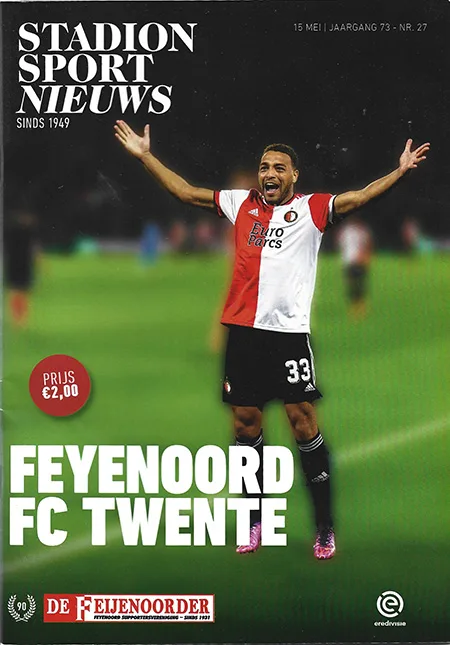 Programmaboekje Feyenoord – FC Twente