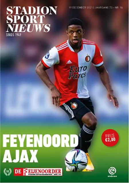 Programmaboekje Feyenoord – AFC Ajax