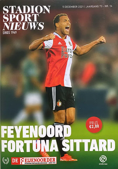 Programmaboekje Feyenoord – Fortuna Sittard