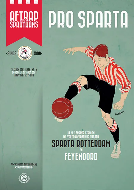 Programmaboekje Sparta Rotterdam – Feyenoord