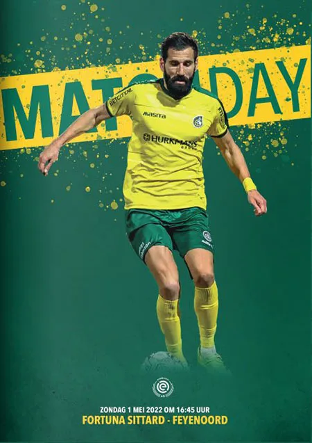 Programmaboekje Fortuna Sittard – Feyenoord