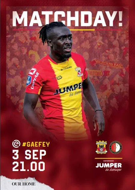 Programmaboekje Go Ahead Eagles – Feyenoord