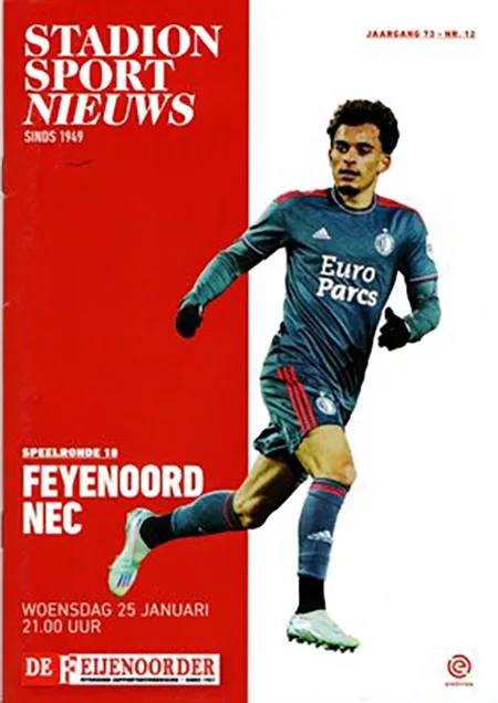 Programmaboekje Feyenoord – SC NEC