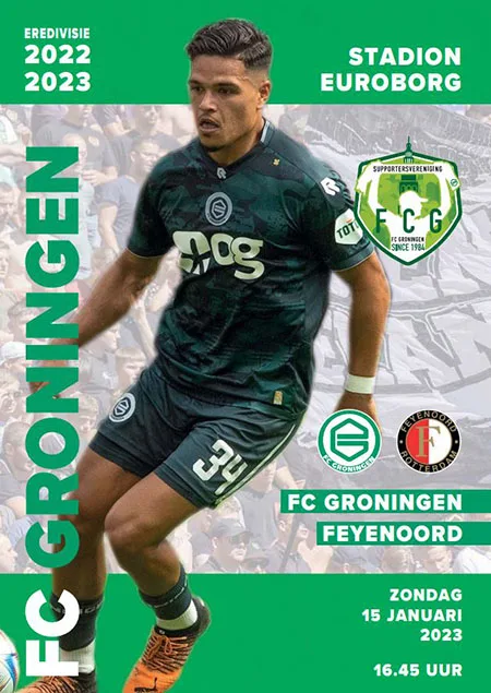 Programmaboekje FC Groningen – Feyenoord