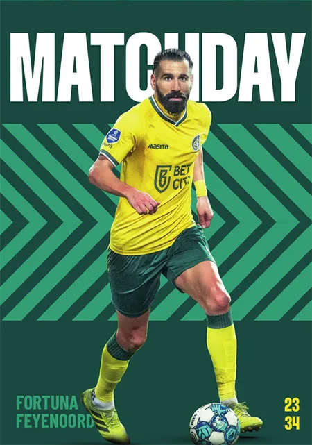 Programmaboekje Fortuna Sittard – Feyenoord