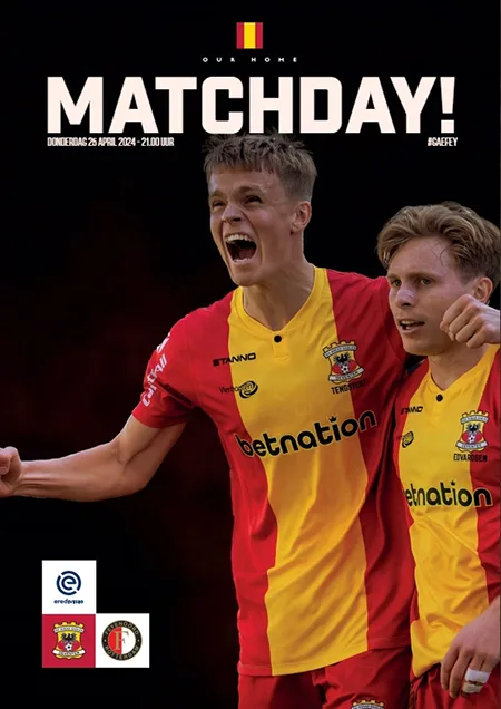 Programmaboekje Go Ahead Eagles – Feyenoord